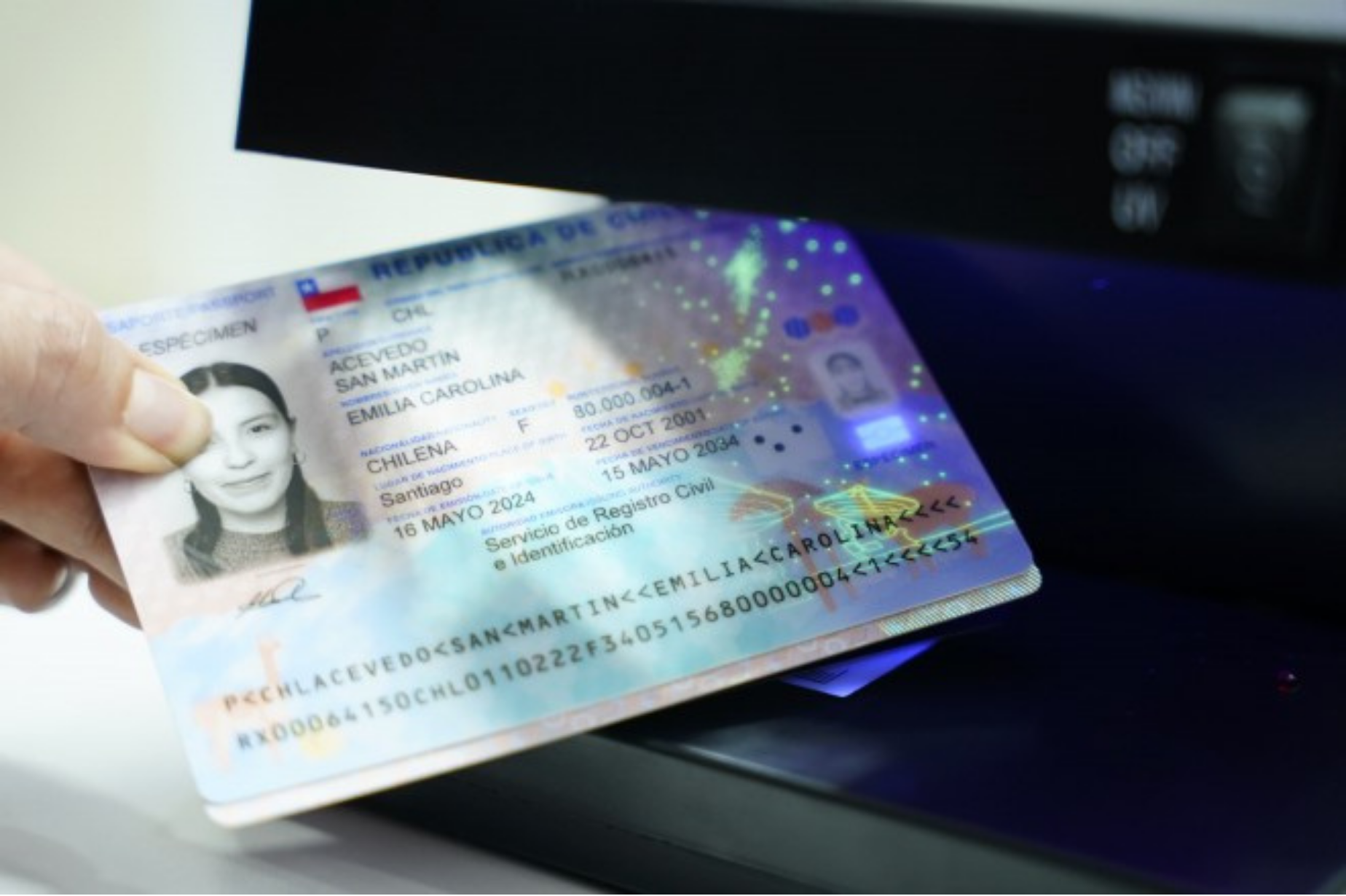 Cédula o pasaporte
